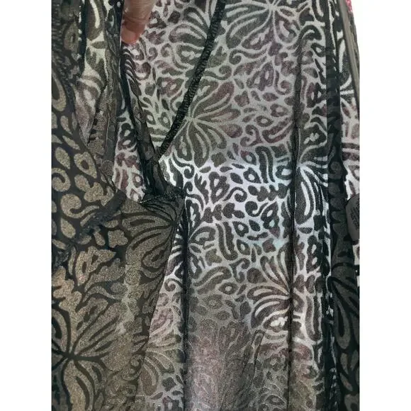 Catherine's Blk shift dress with floral jacket 2X 22/24W separates NWT - Picture 10 of 14